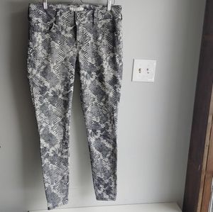 Torrid Snakeskin Pattern Skinny Jegging